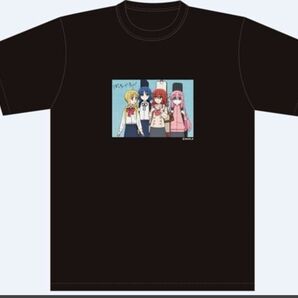 ■非売品■ぼっち・ざ・ろっく! 結束バンド メンバーTシャツ フリーサイズ ひとり 郁代 虹歌 リョウ レア Tシャツ 黒 新品