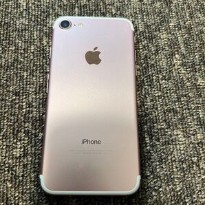 【ジャンク品】外箱付 Apple iPhone 7 ローズゴールド simフリー ジャンク