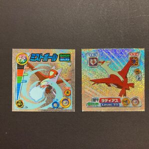 【ラティアス2枚セット】最強シール烈伝 2004 2005ポケモンシール ポケットモンスター アドバンスジェネレーション アマダ