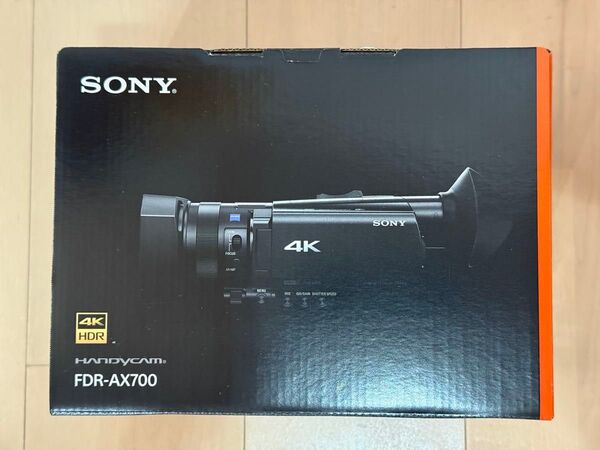 【新品未使用】FDR-AX700 ソニー 4Kビデオカメラ SONY