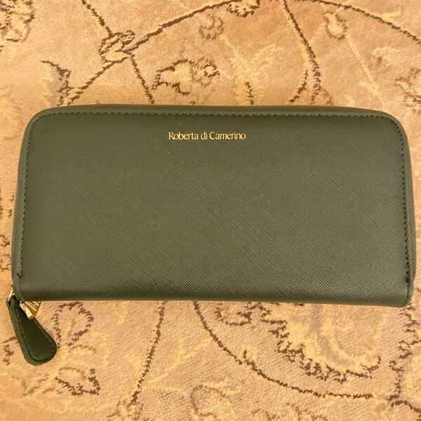 ロベルタ ディ カメリーノ 長財布 付録 ムック本 グリーン 多機能