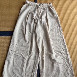 ワイドパンツ ガウチョ パンツ イージーパンツ