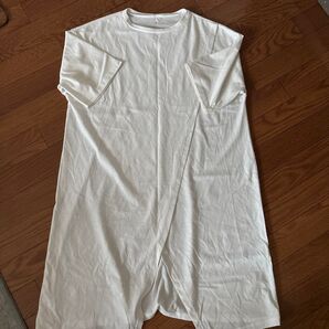 体型カバー 半袖 授乳服 マタニティ マタニティワンピース