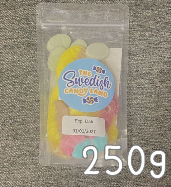 BUBS MIX 250gスウェディッシュキャンディswedish candy