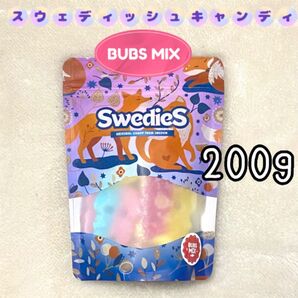 BUBS MIX 200gスウェディッシュキャンディswedish candy スウェーデン ASMR YouTube