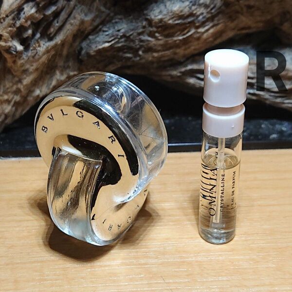 BVLGARI OMNIA ブルガリ オムニア クリスタリン オードトワレ 5mL&オードパルファム 1.5mL