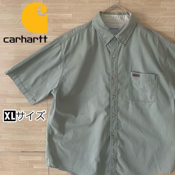Carthart XLサイズ 半袖ワークシャツ S132L