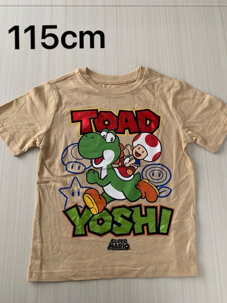 スーパーマリオ Tシャツ ヨッシー 半袖男の子 Tシャツ 110cm120cm