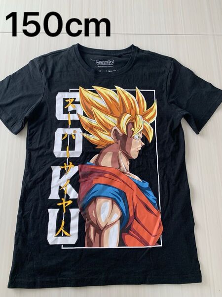 ドラゴンボールZ Tシャツ 男の子 半袖Tシャツ スーパーサイヤ人 150cm