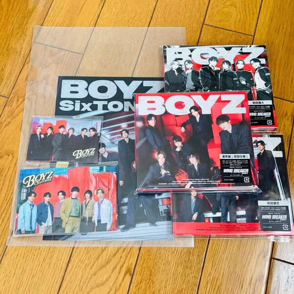 SixTONES CD BOYZ 3形態(初回盤A,初回盤B,通常盤)+特典付き