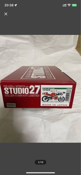 STUDIO27 1/12 タミヤ SUZUKI RGV-Γ用 トランスキット ケビン・シュワンツlucky strike仕様