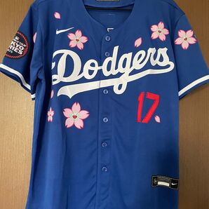 大谷翔平 MLBTOKYOシリーズ 村上隆コラボユニフォーム NIKE 青