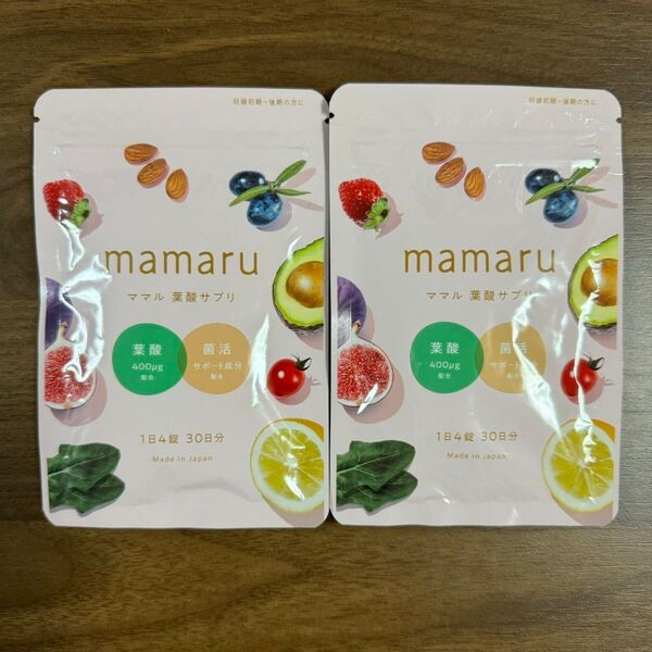 ママル mamaru 葉酸サプリ 35.4g 120粒