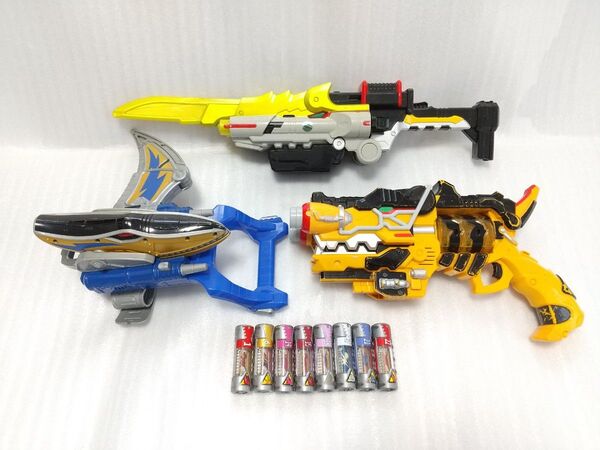 DXガブリボルバー ガブリカリバー ガブリチェンジャー 獣電池 獣電戦隊キョウリュウジャー ガブルキャノン まとめセット