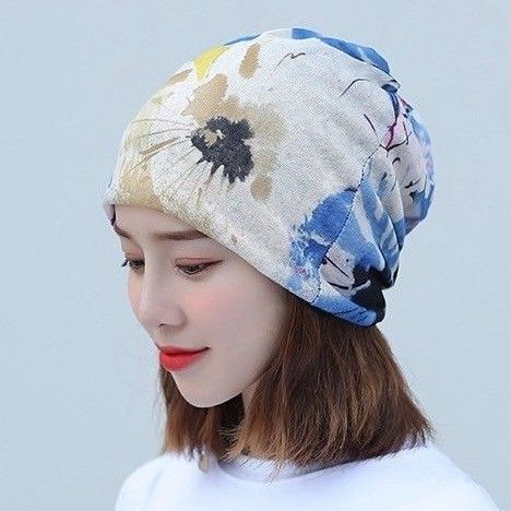 【再入荷】ケア帽子 3way ターバンキャップ 薄手 ヘアバンド 医療用帽子 ネックウォーマー