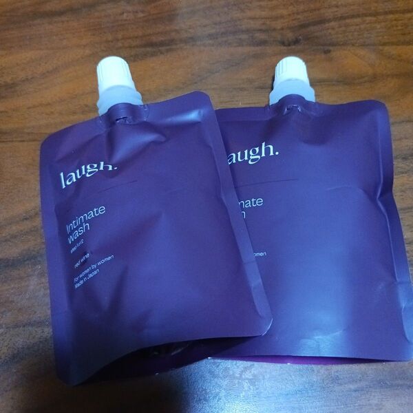 laugh. intimate wash デリケートゾーン用ソープ レッドワイン 2個