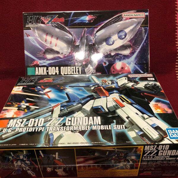 新品 HG ダブルゼータガンダム&キュベレイ