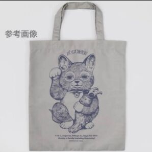 ボリス雑貨店 布ショッパー まねきニャンコ