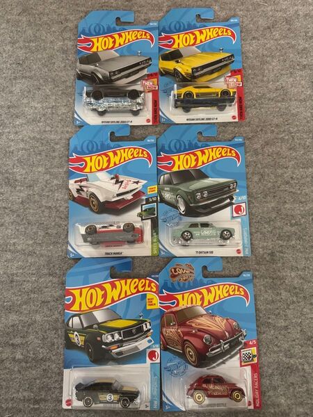 ホットウィール ミニカー 6台セット まとめ売り