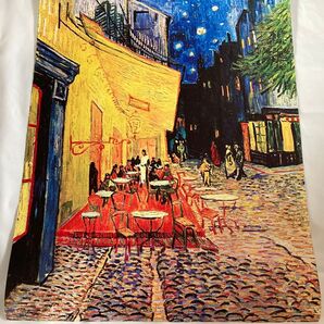 ゴッホ 夜のカフェテラス 複製画 油絵