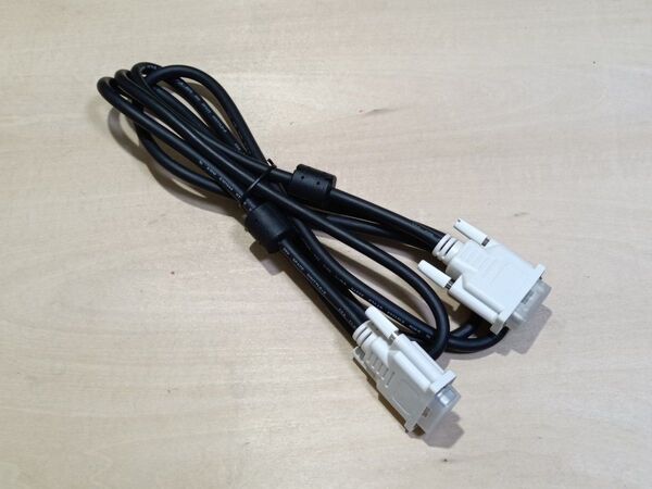 フェライトコア付 DVI-D オス-オスケーブル 約2m /関連: パソコン モニター ディスプレイ グラフィックボード グラボ