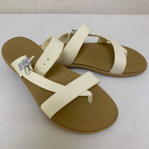 crocs クロックス サンダル ホワイト W6 23cm