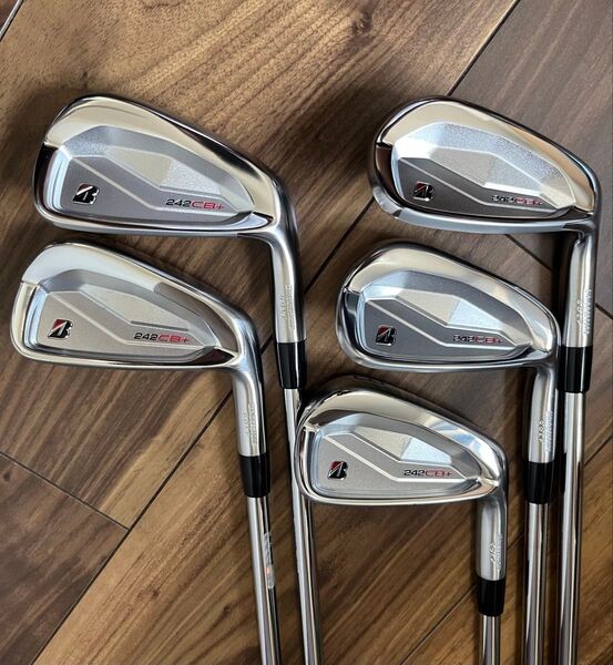 【美品】ブリヂストン 242CB+ アイアンセット 5本組(6-P) N.S.PRO MODUS3 TOUR105 S