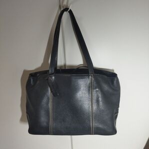 Rouge ブラックレザーショルダーバッグ 本革