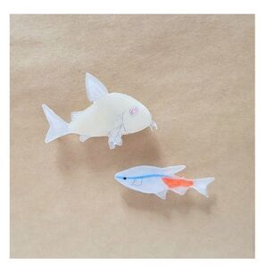コリドラス ネオンテトラ マグネット ハンドメイド品