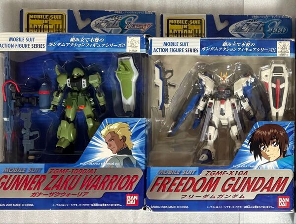 ガンダムSEED MS IN ACTION★フリーダム&ガナーザクウォリア【欠品あり】