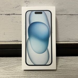 【新品未開封】iPhone15 128g 青