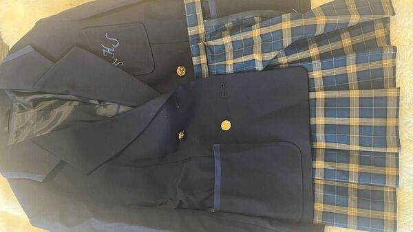 神奈川県 白山高校 制服 スカート ブレザー