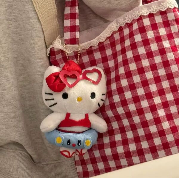 サンリオ ハローキティ キティちゃん うきわマスコット ぬいぐるみキーホルダー