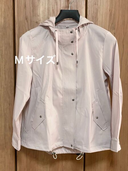 最終値下げ レディース ジップアップジャンパー ジャケット パーカー M ベージュ アウター 長袖 マウンテンパーカー