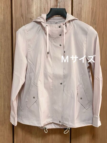 大幅値下げ レディース ジップアップジャンパー ジャケット パーカー M ベージュ アウター 長袖 マウンテンパーカー