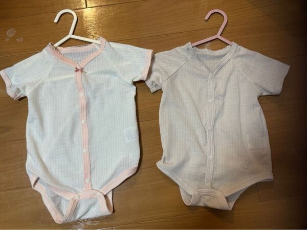 ベビー服 2枚セット ロンパース インナー 新生児 子供服
