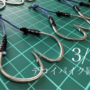 アシストフック 3/0 ショアジギング ダブルフック ジギング オシア 10セット ツインアシスト メタルジグ