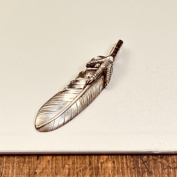 Taro Washimi 鷲見太郎 L size eagle claw feather イーグル クロー 爪 フェザー ペンダント