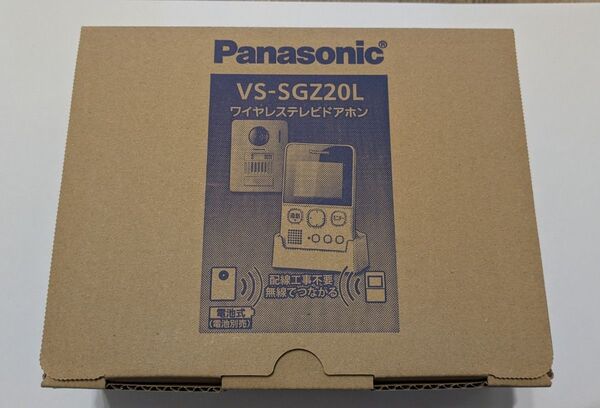 送料無料 新品ワイヤレステレビドアホン VS-SGZ20L Panasonic パナソニック