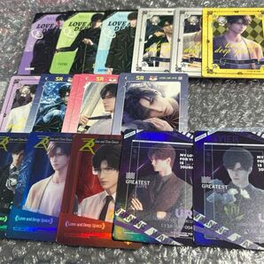 恋と深空 レイ カード セット R、SSR、SR、ZR、UR