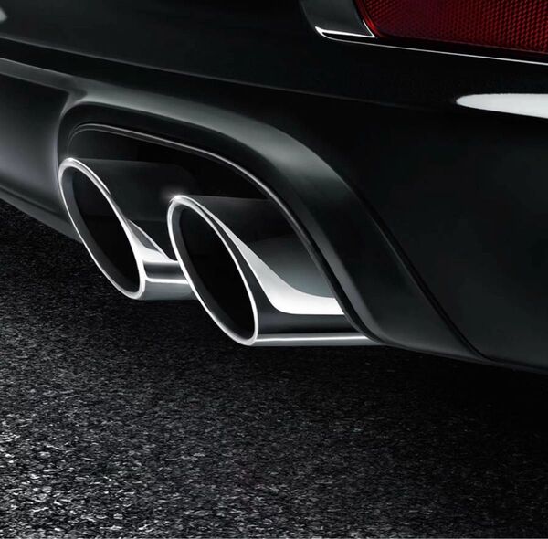 【純正】ポルシェ 991カレラ後期 スポーツテールパイプ(シルバー) 911 マフラーカッター マフラー
