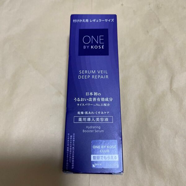 ONE BY KOSE セラムヴェール ディープリペア 薬用導入美容液 レギュラーサイズ60ml 付け替え用