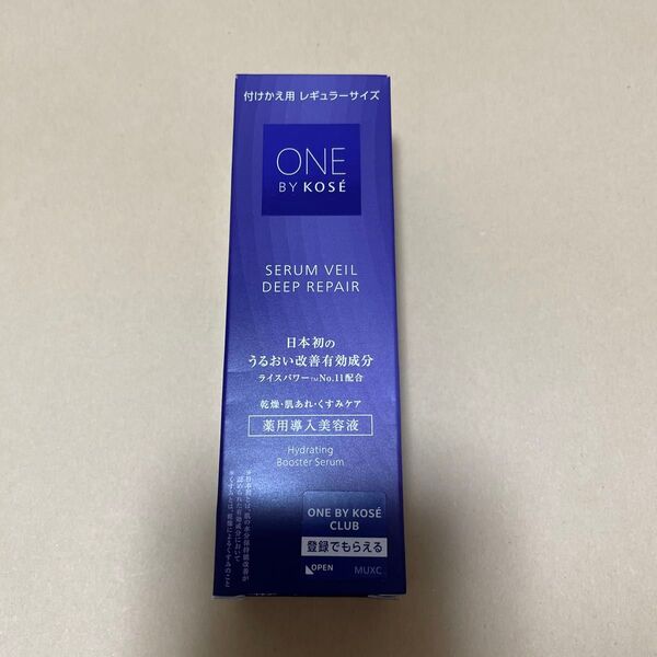 ONE BY KOSE セラムヴェール ディープリペア 薬用導入美容液 レギュラーサイズ60ml 付け替え用