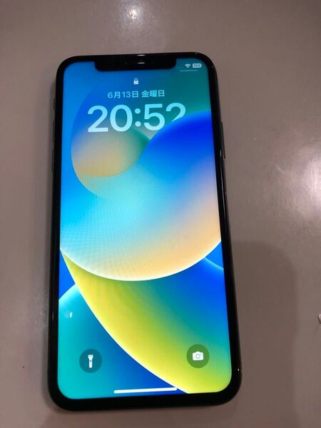 iPhone X 256GB SIMフリ バッテリーレベル89%