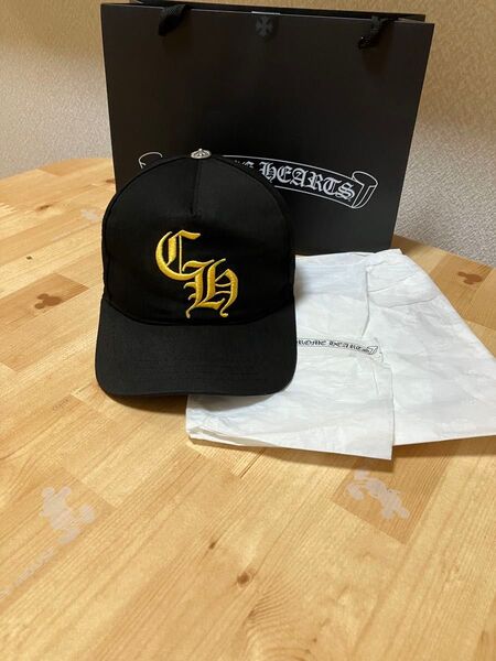 ★大人気★クロムハーツキャップ 確実正規品 ブラック イエロー