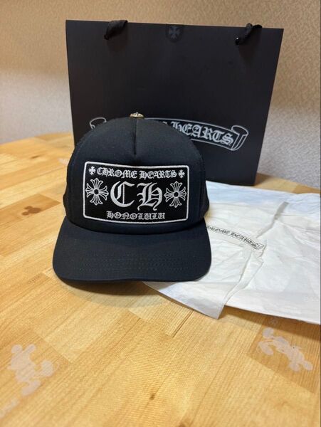 【極美品】クロムハーツトラッカーキャップ 正規品 ホノルル限定 未使用級