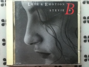 CD STEVIE B「LOVE＆EMOTION」国内盤解説対訳付き　BECAUSE I LOVE YOU