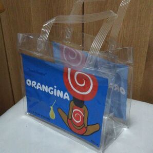 Villemot × ORANGINA コラボ クリアバッグ トートバッグ ヴィンテージ