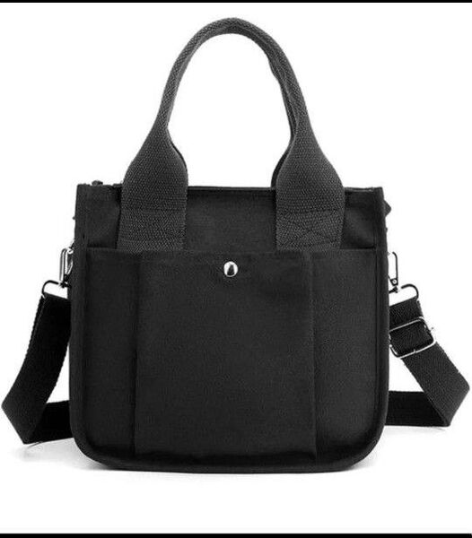 キャンバス 2way トート ショルダーバッグ
