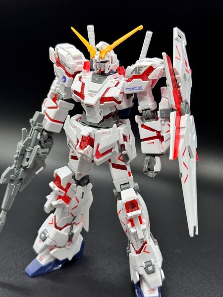 ガンプラ完成品 RX-0 ユニコーンガンダム デストロイモード 1/144スケール HGUC 機動戦士ガンダムUC